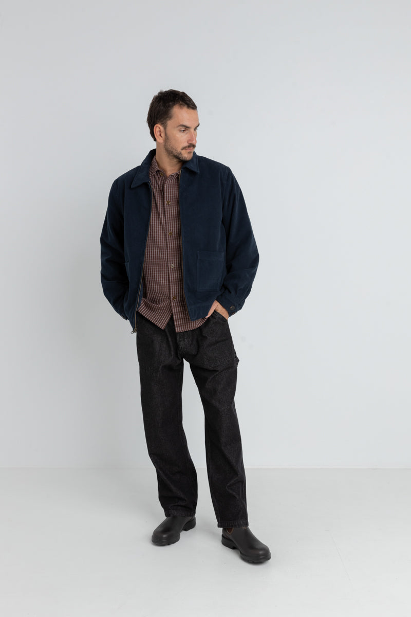 Twill Duty Jacket Midnight Navy