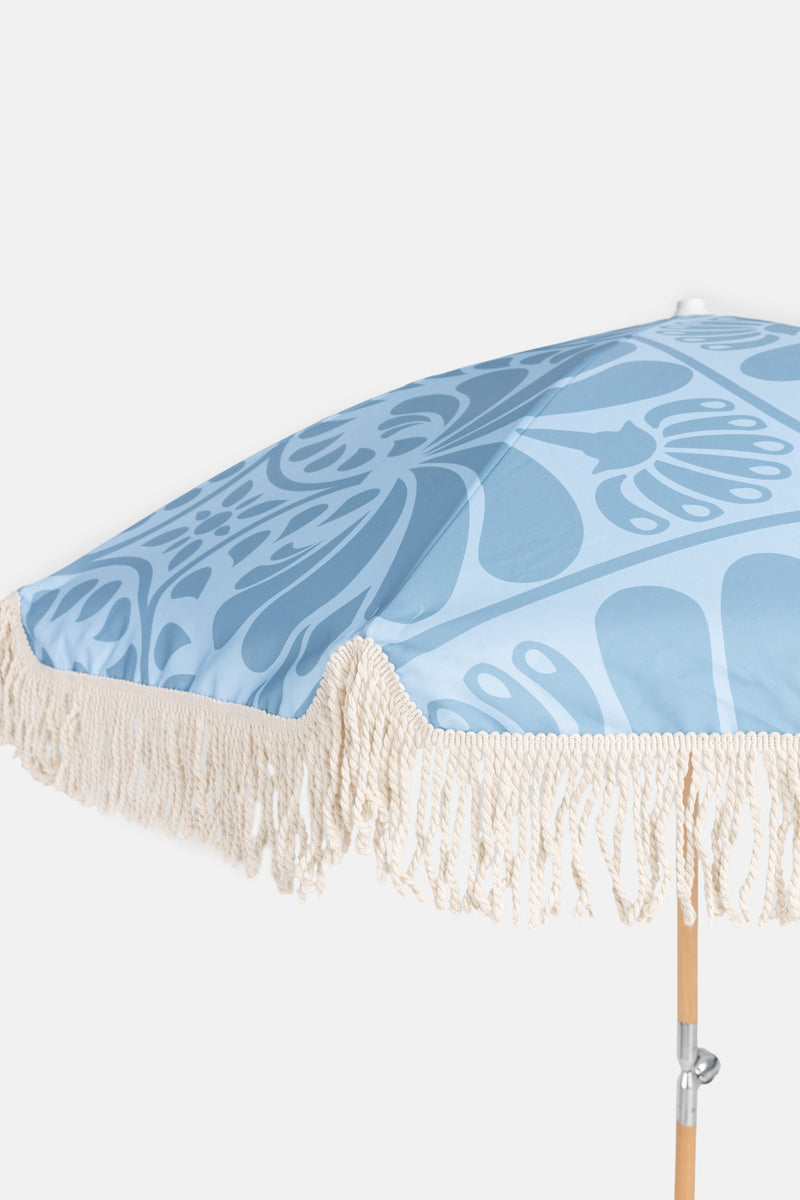 El Sol Beach Brollie Blue