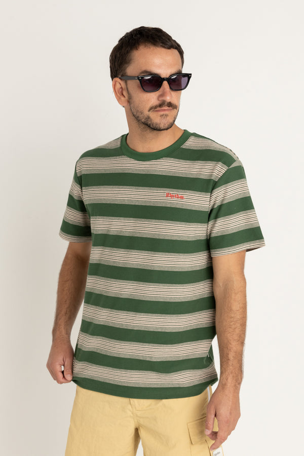 Echo Stripe Ss T-Shirt Natural