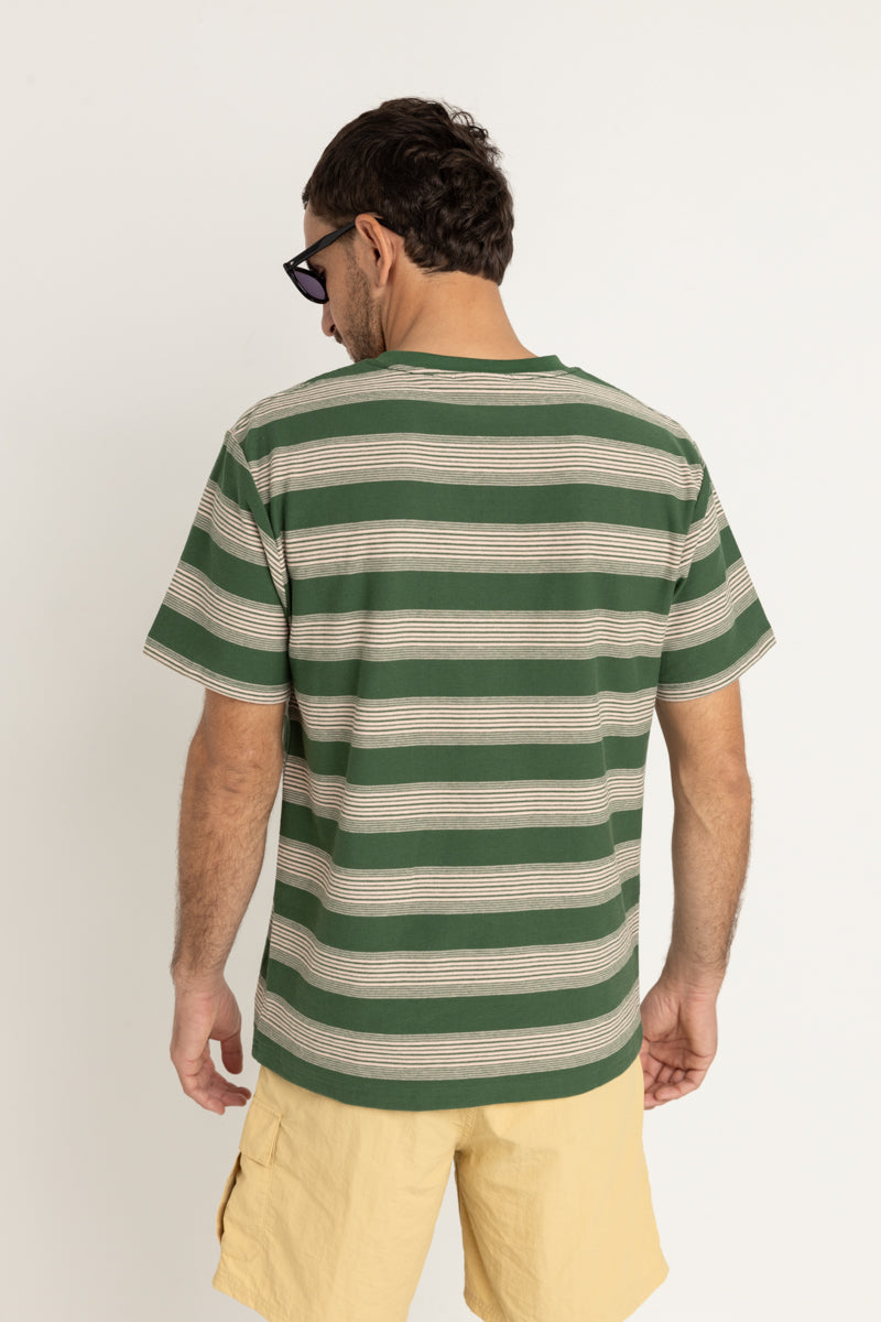 Echo Stripe Ss T-Shirt Natural