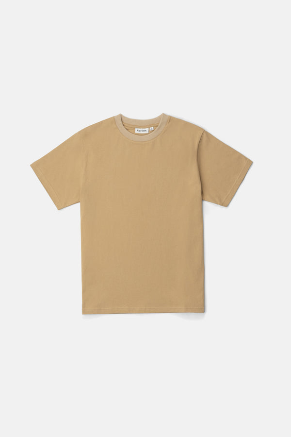 Contrast Vintage Ss T-Shirt Tan