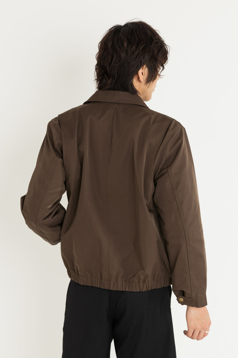 Gary Bomber Jacket Brown