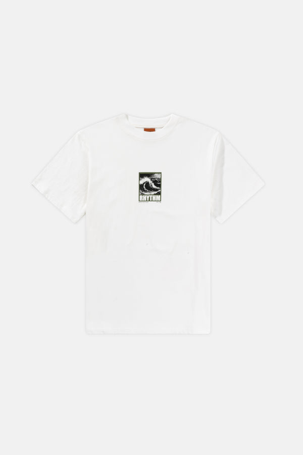 Wild Waves Vintage Ss T-Shirt Vintage White