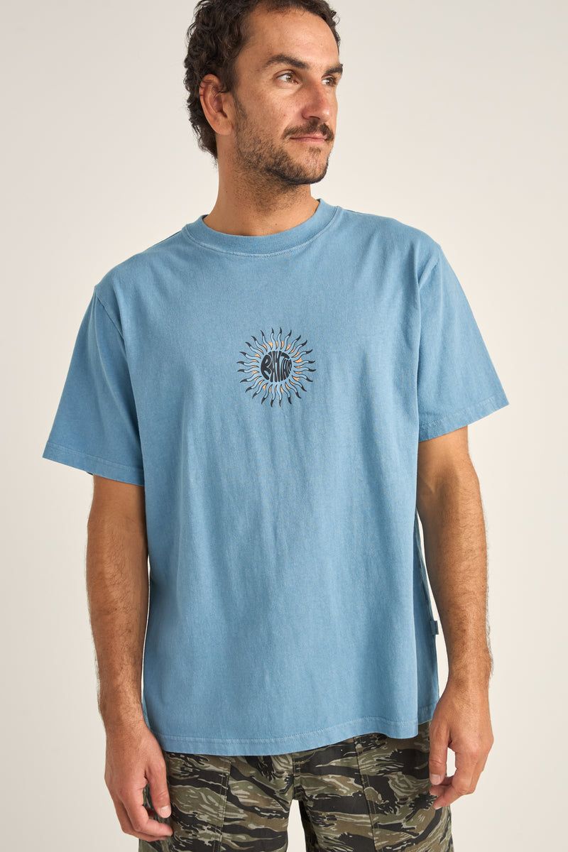 Sun Beams Vintage Ss T-Shirt Dusk