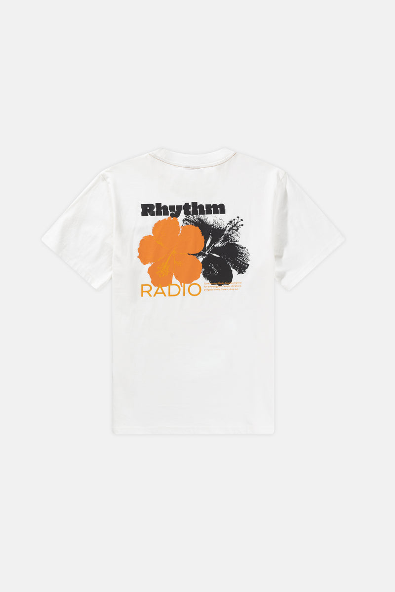 Tropic Radio Vintage Ss T-Shirt White