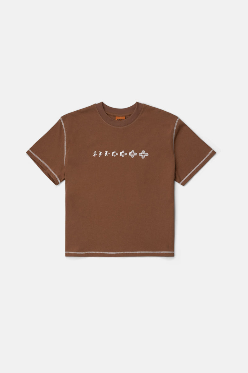 Evolution Band Ss T-Shirt Brown