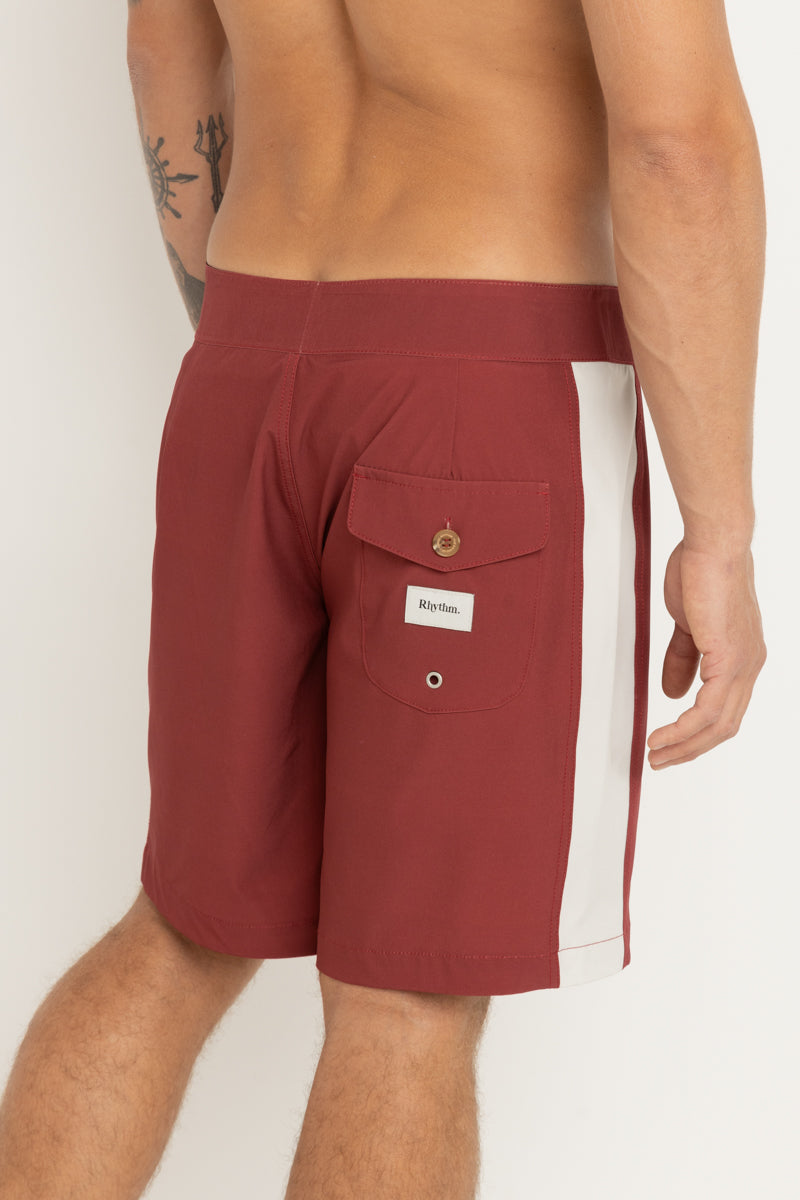 Pinstripe Trunk Red Ochre