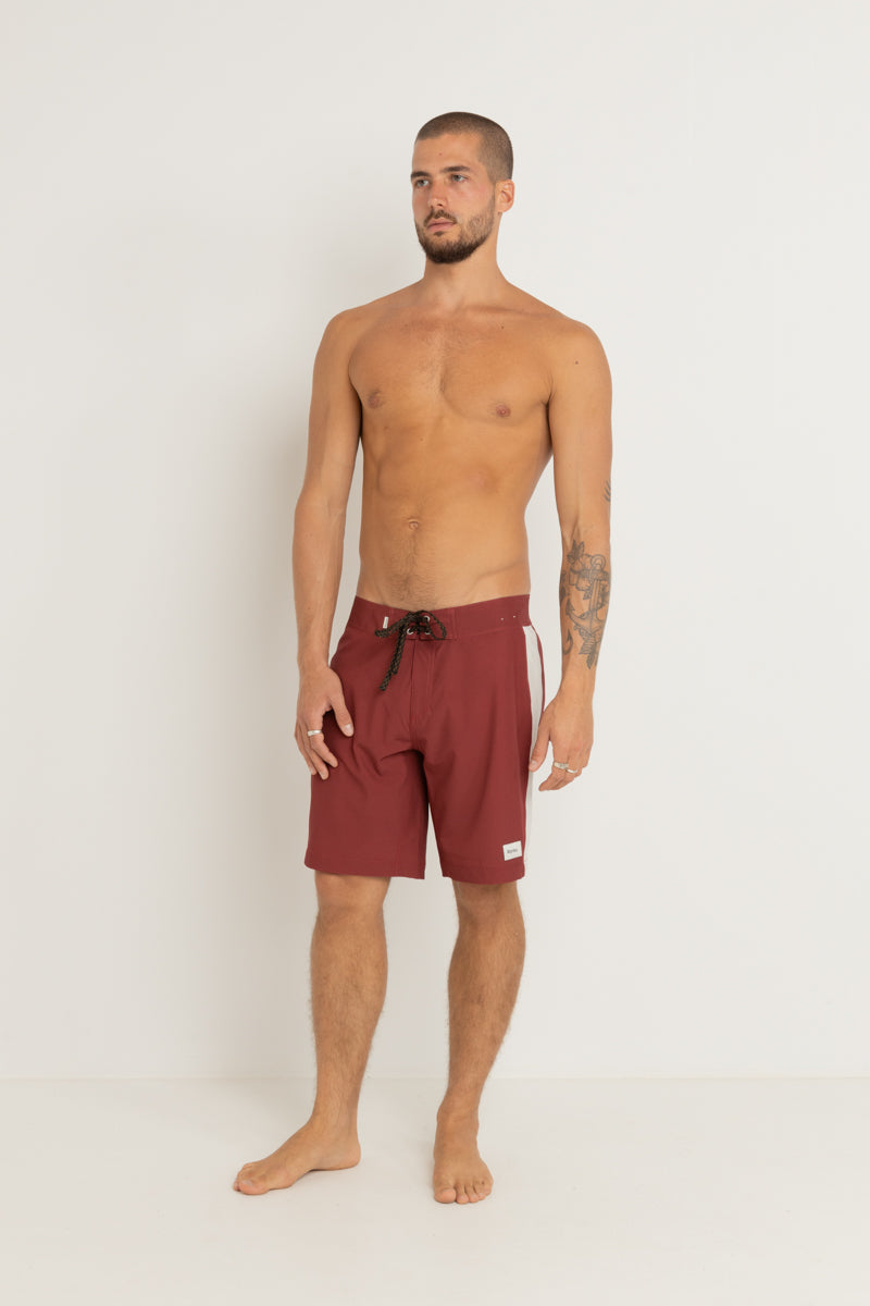 Pinstripe Trunk Red Ochre