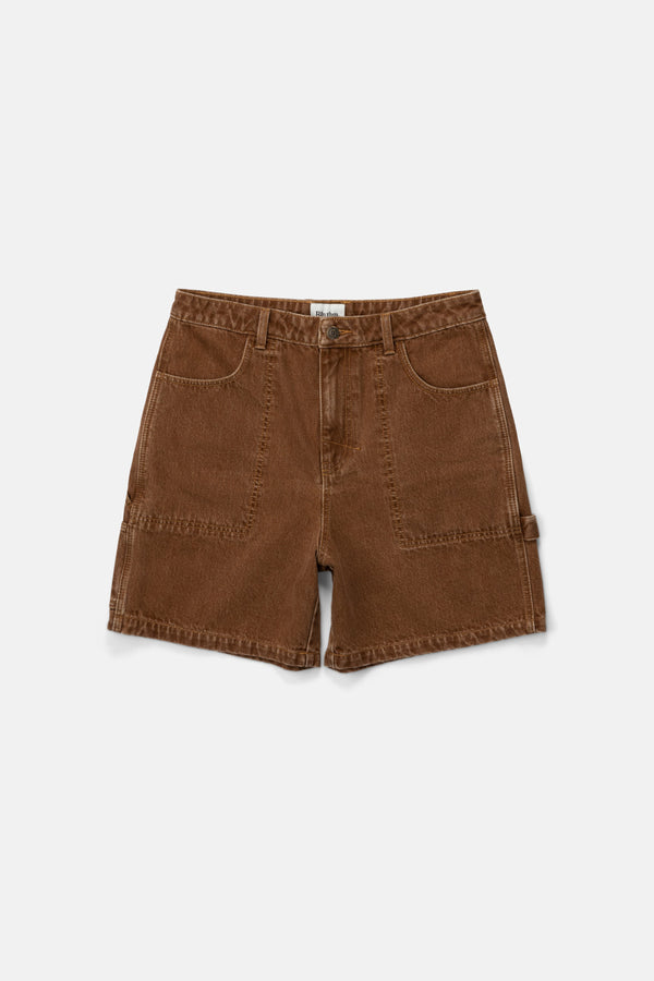 Slacker Denim Short Tobacco