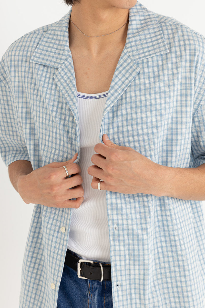 Ciel Relaxed Ss Shirt Light Blue