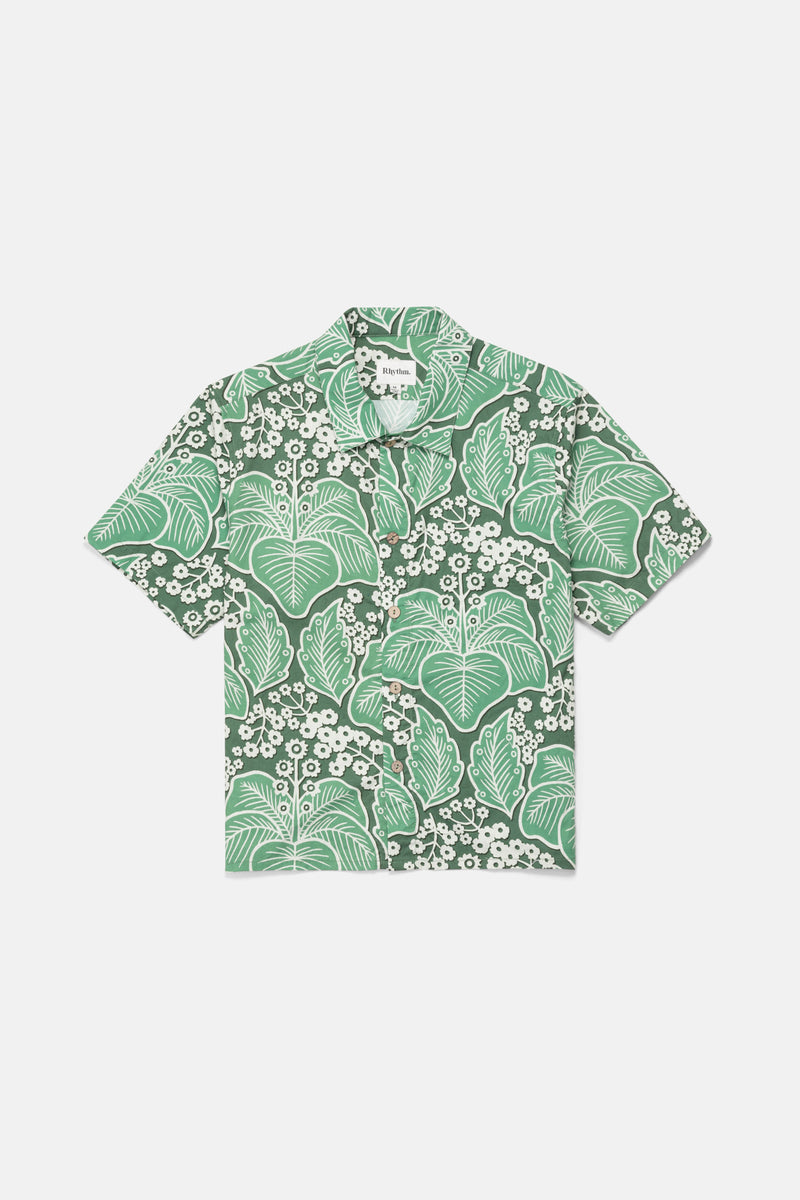 Foliage Ss Shirt Moss