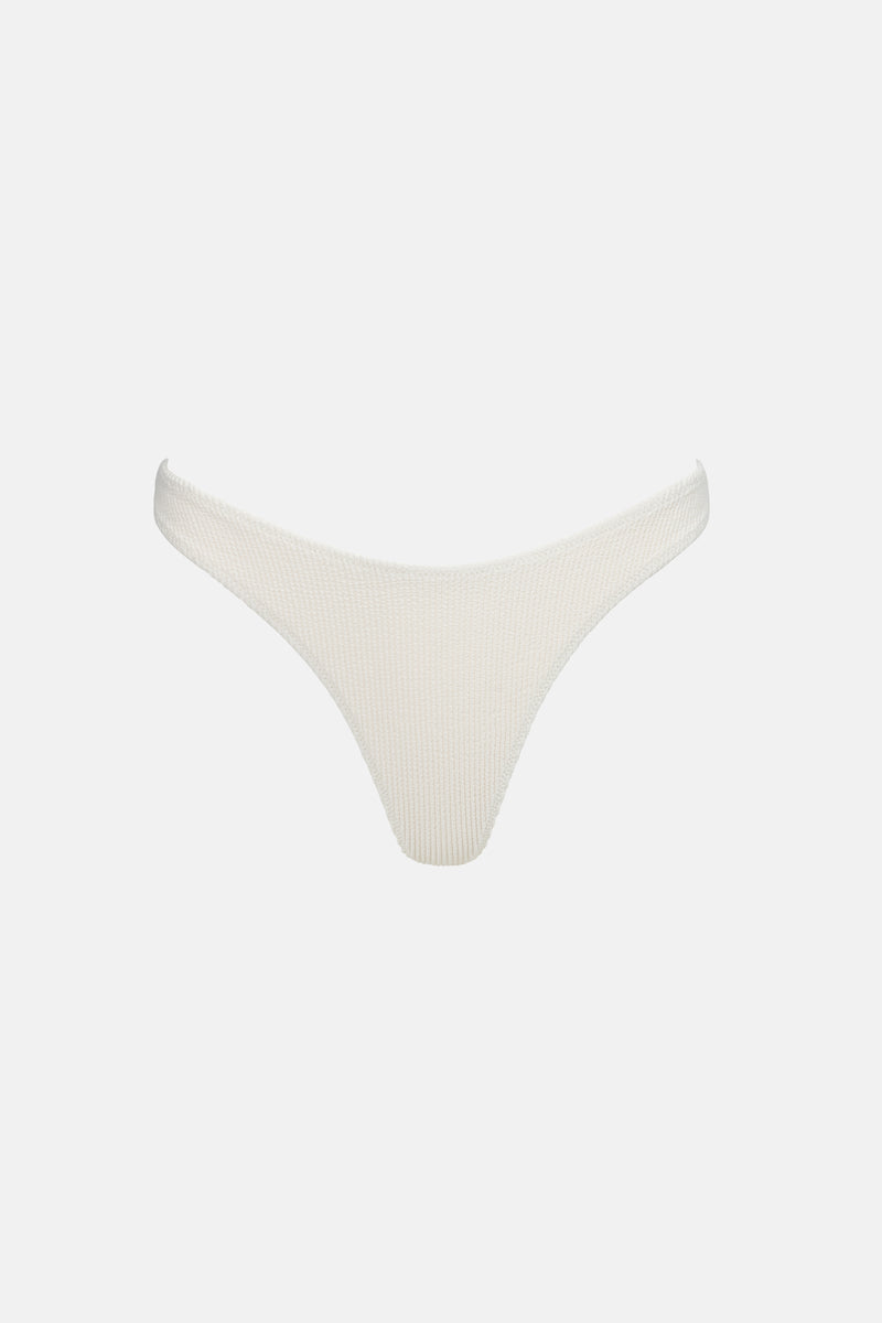 Del Mar Textured Skimpy Pant  Cream