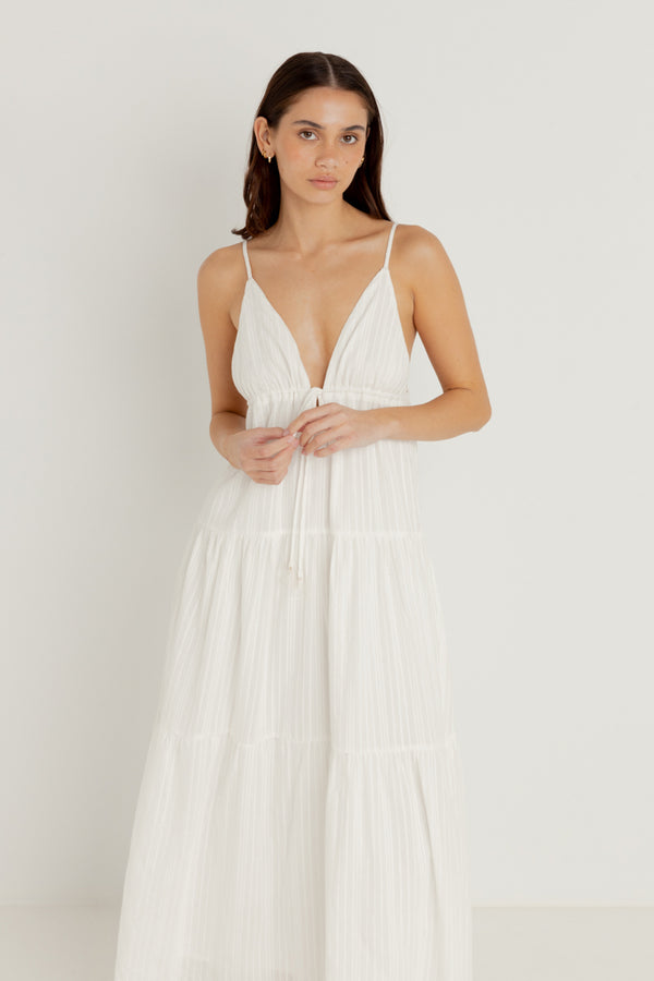 Jaci Maxi Dress White