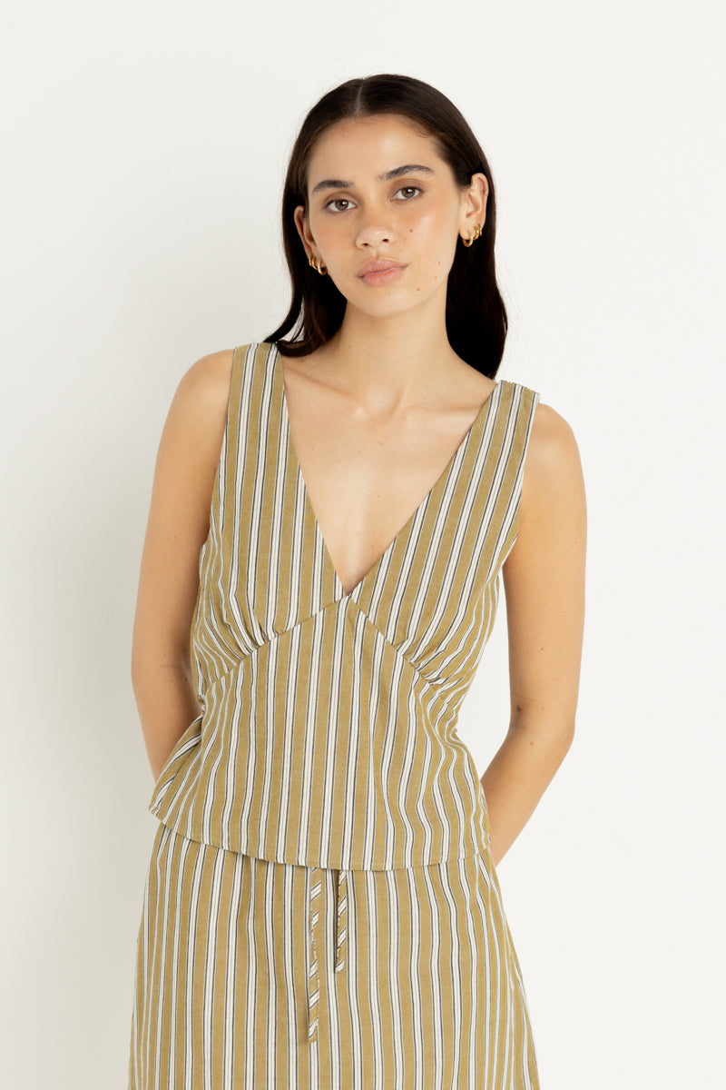 Lucia Top Olive