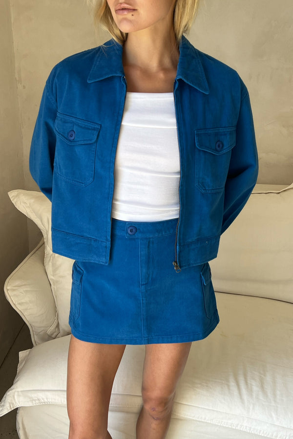 Utility Jacket Blue