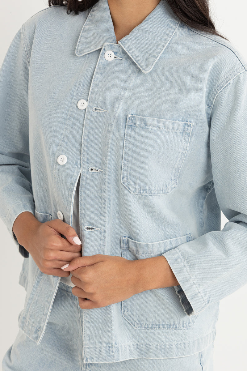 Montecito Denim Jacket Light Wash