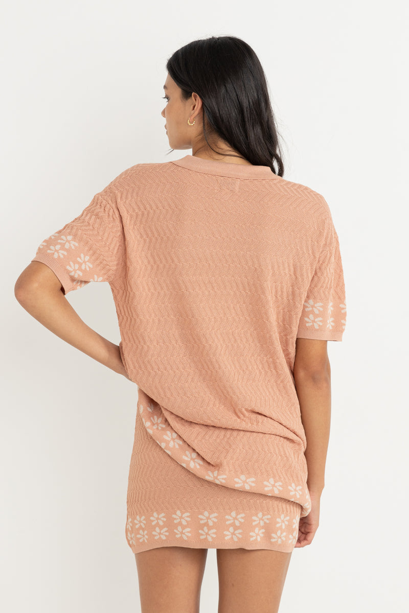 Rosa Knit Shirt Clay