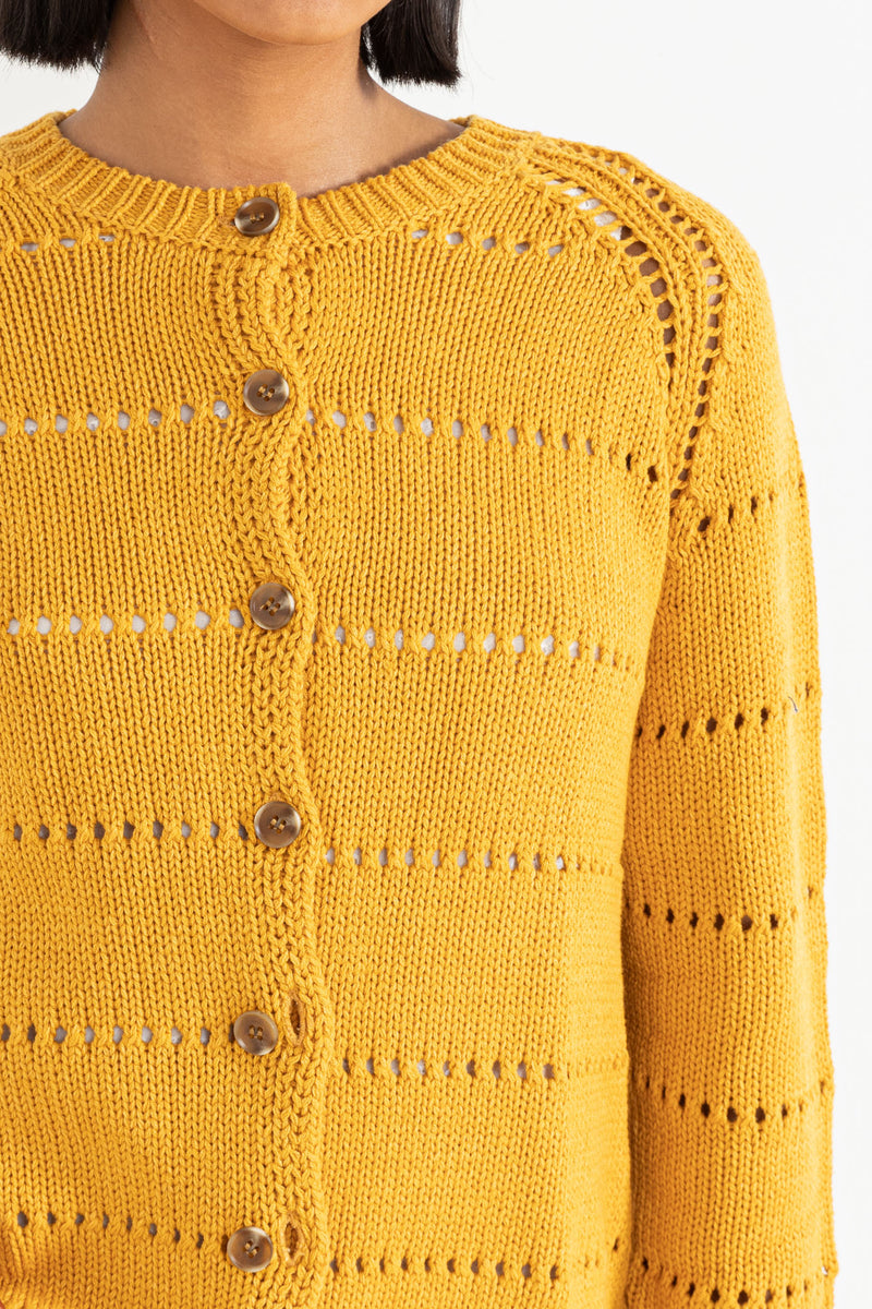 Milo Knit Cardigan Marigold