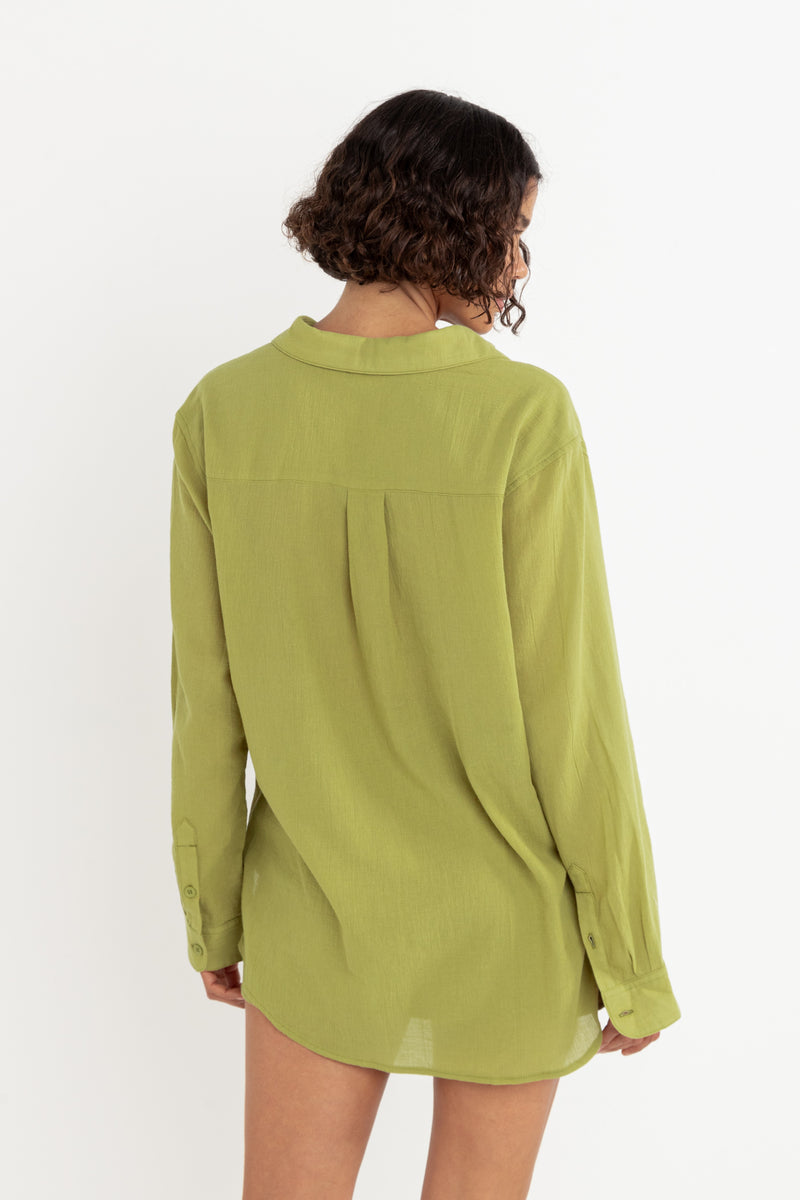 Juna Oversized Shirt Olive