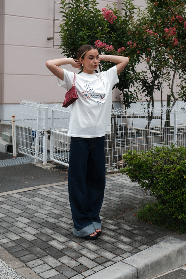 Turn Back Low Rise Pant Blue