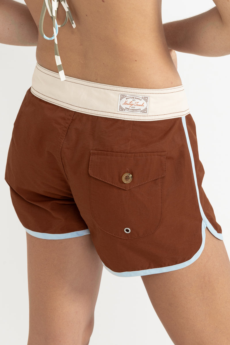 Cabana Boardshort Chocolate