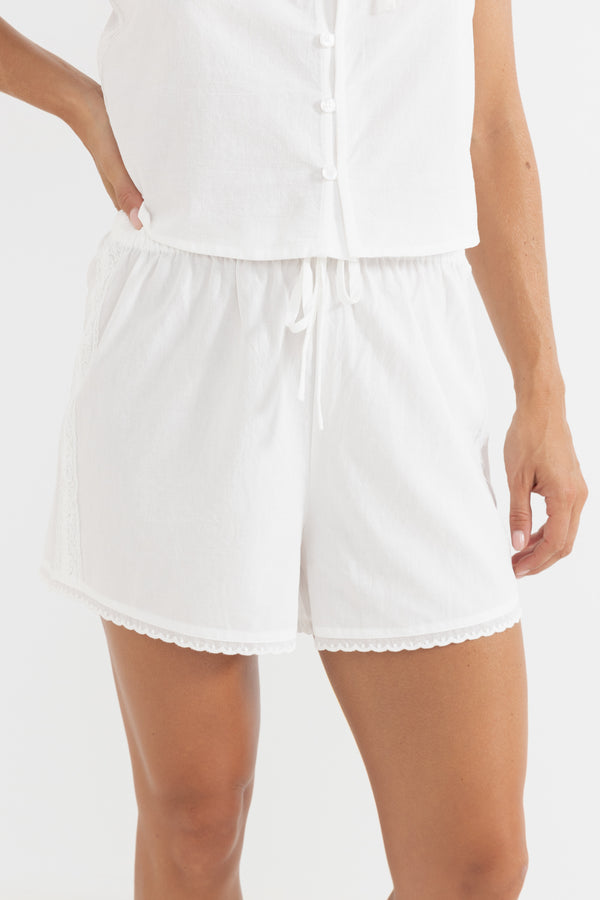 Presley Short Off White