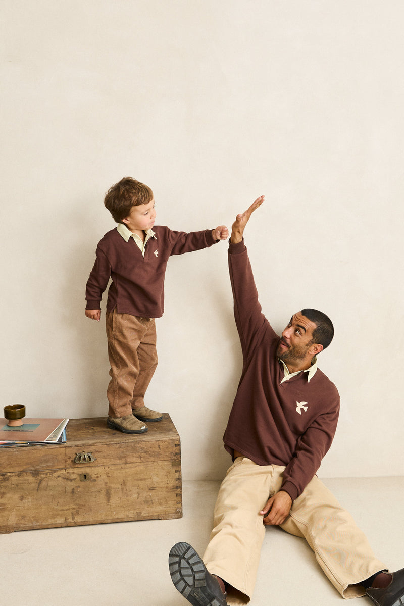 Kids Dreamin Ls Rugby Polo