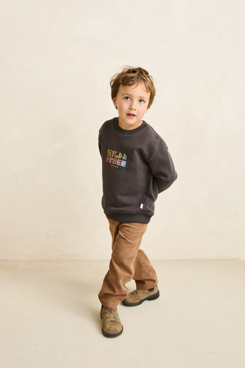 Kids Wild And Free Pullover