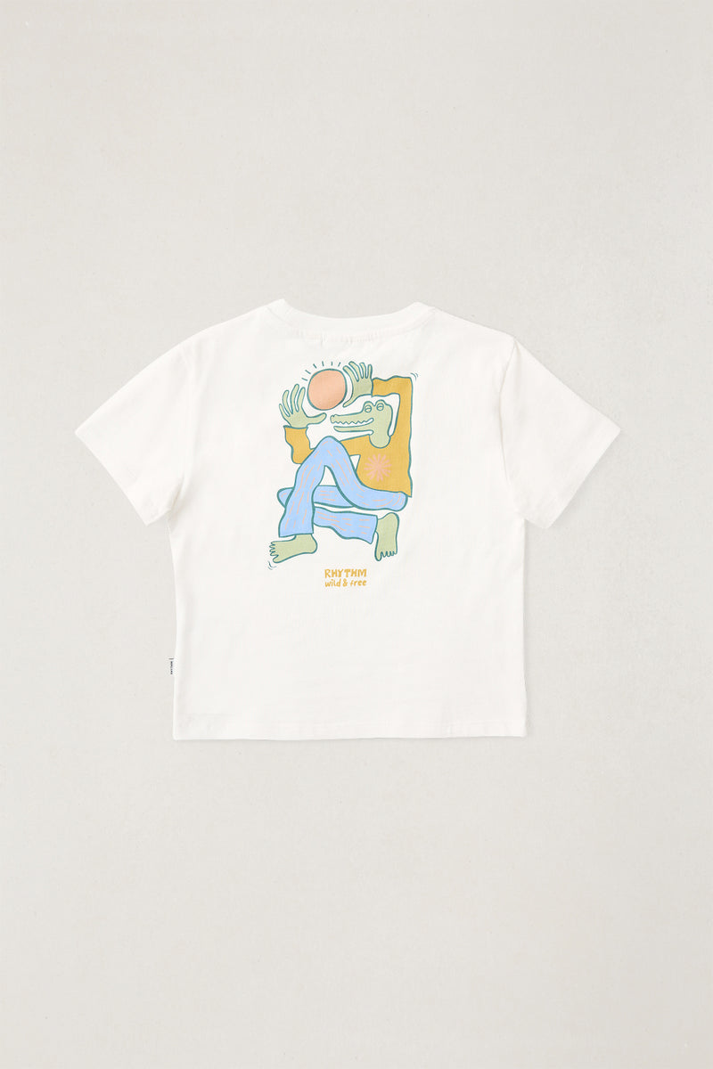 Kids Sun Croc Ss T-Shirt