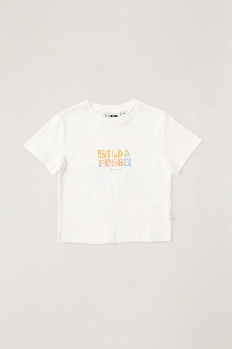 Kids Wild And Free Ss T-Shirt