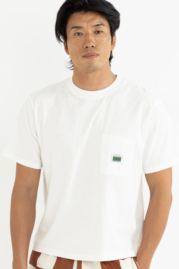 Reverb Crop Fit Ss T-Shirt White