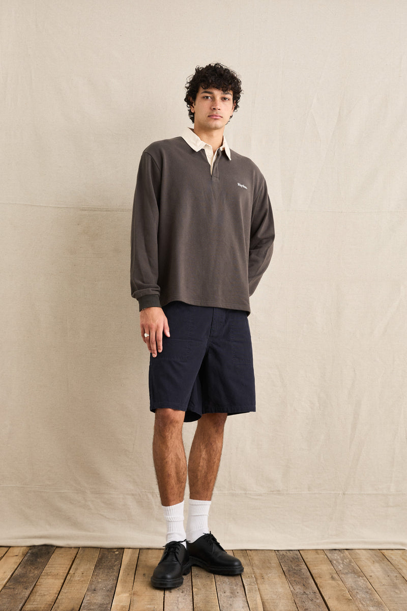 Koa Vintage Rugby Ls Polo