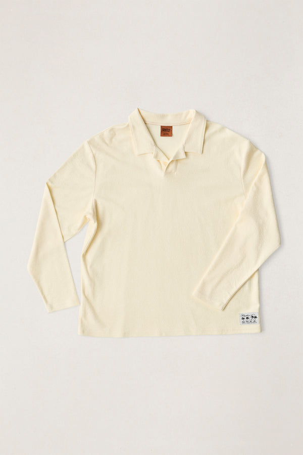 Kapu Ls Rugby Polo Ecru