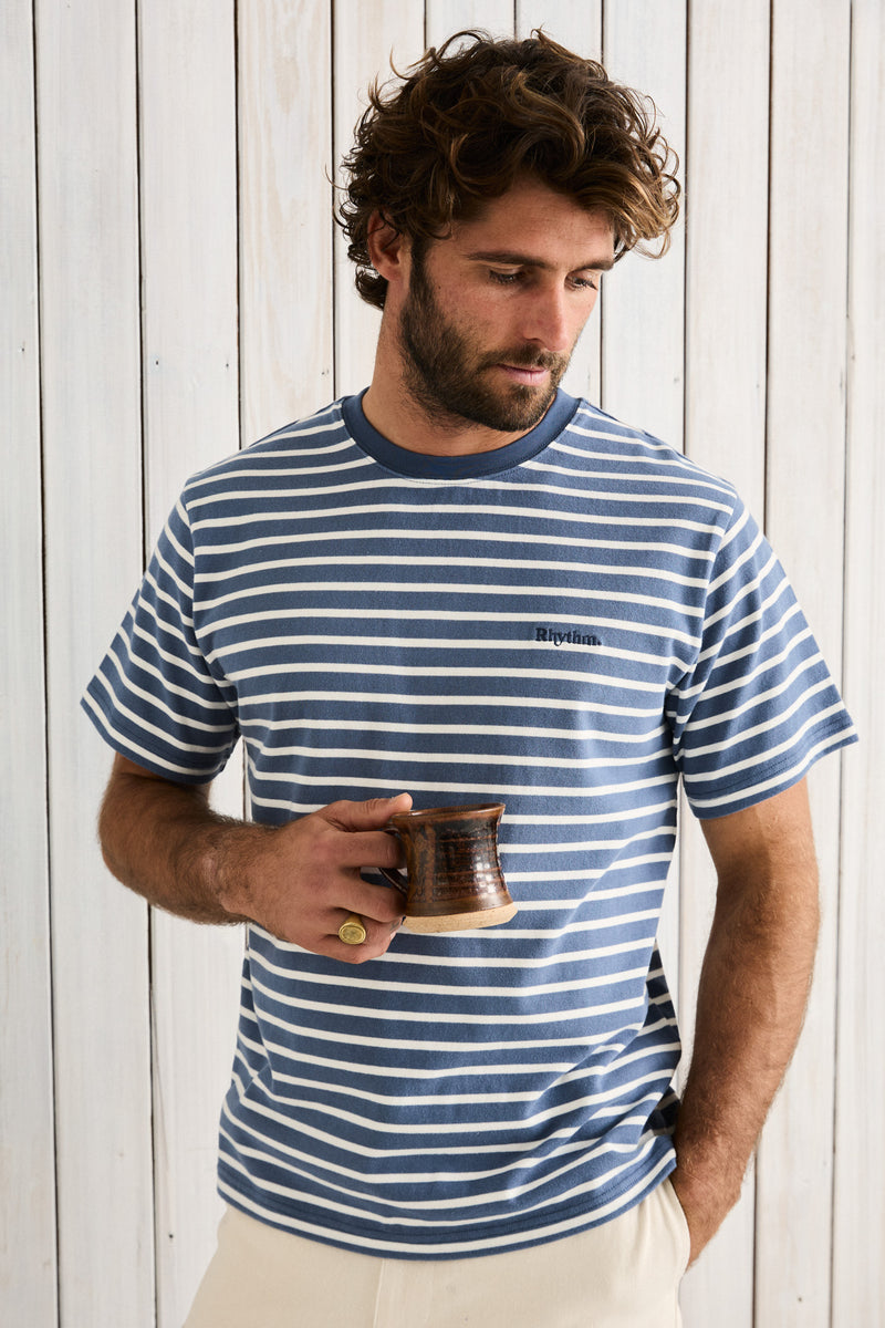 Chasm Ss T-Shirt Multi Blue