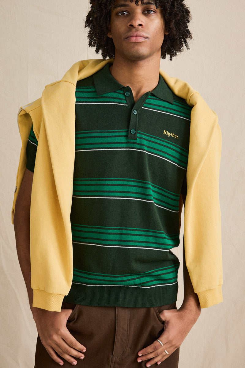 Langer Ss Polo Beer Bottle Green