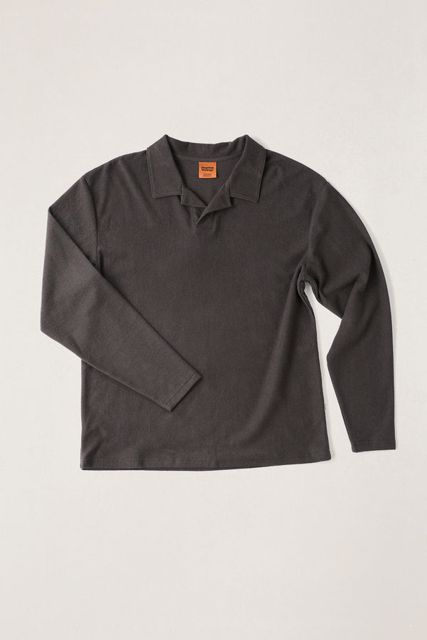 Kapu Ls Rugby Polo Charcoal