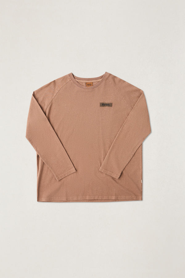 Tack Vintage Ls T-Shirt Caramel