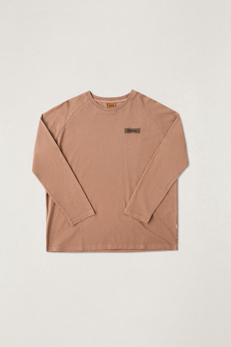 Tack Vintage Ls T-Shirt Caramel