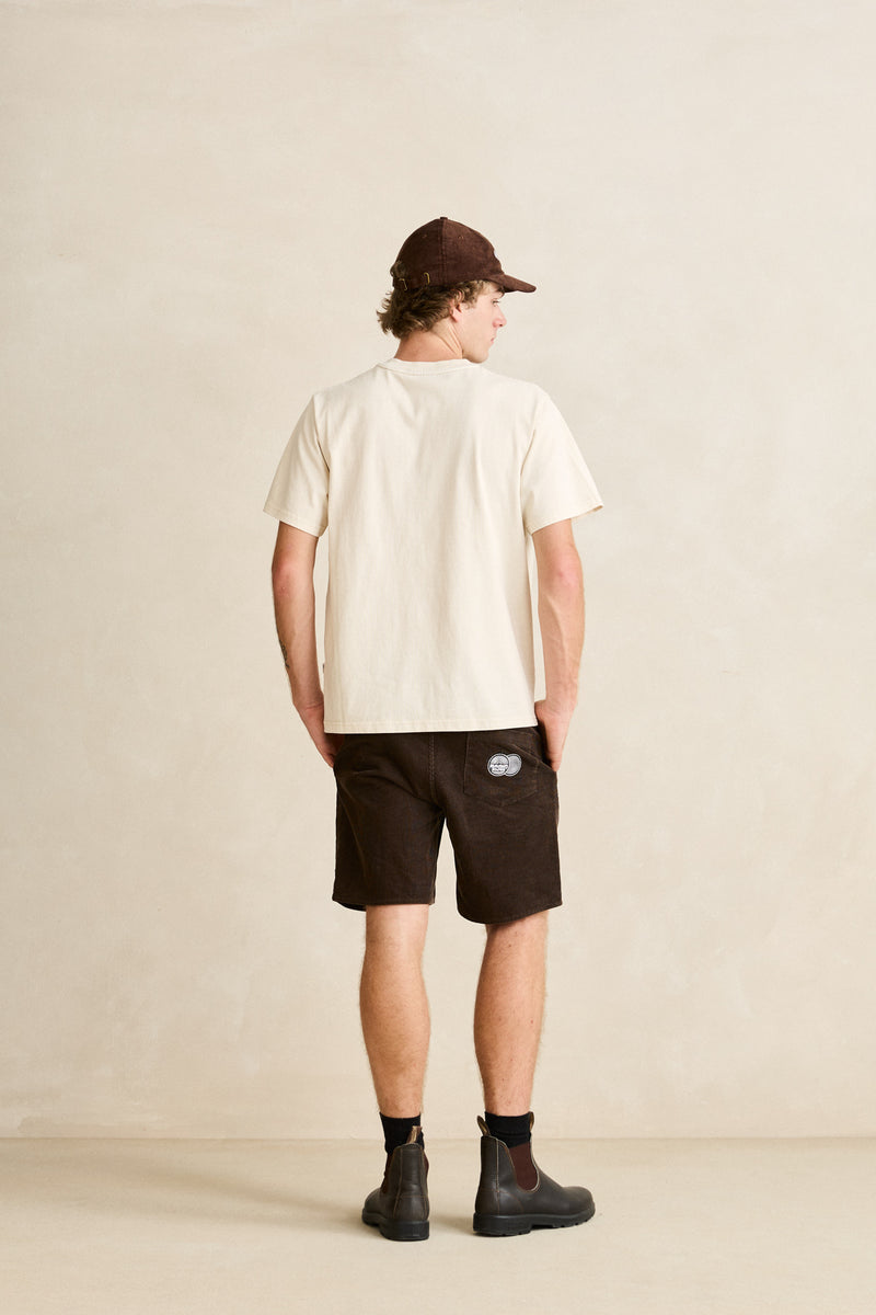 Broadcast Ss T-Shirt Natural