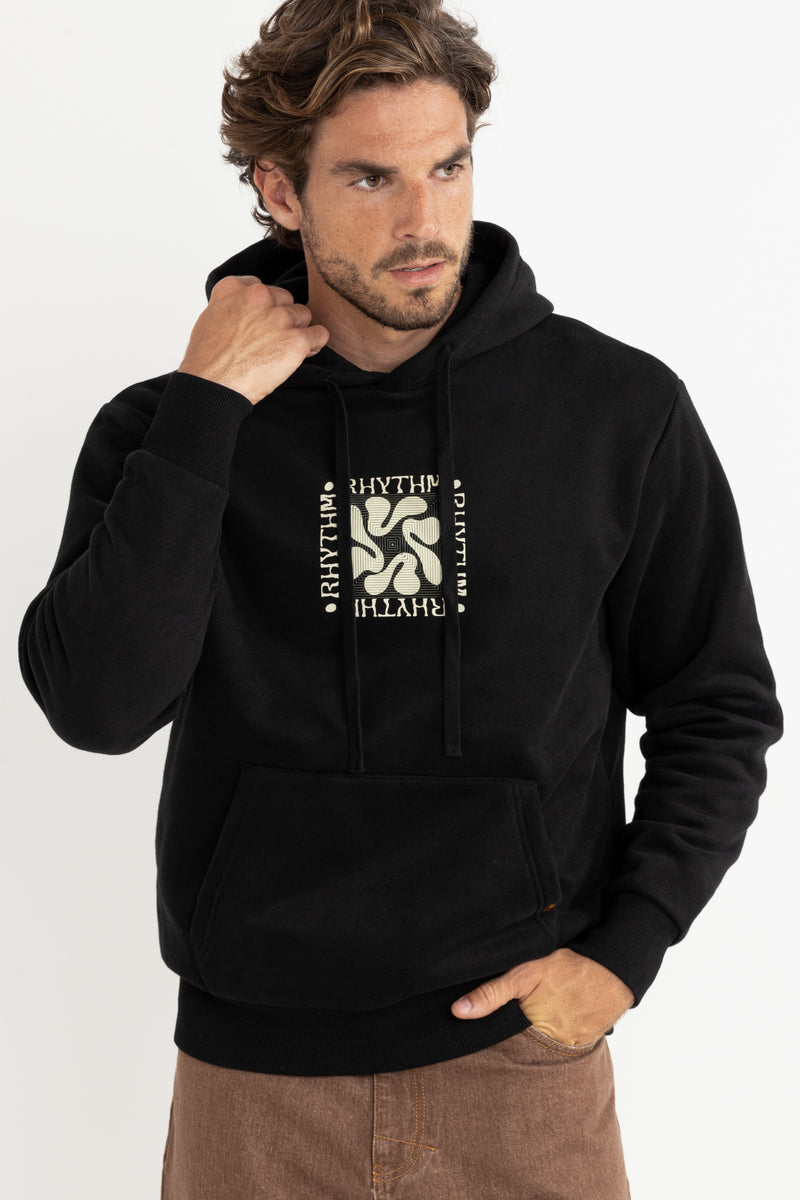 Grange Fleece Hood Black