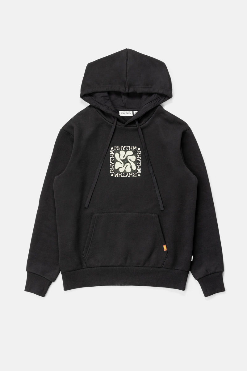 Grange Fleece Hood Black