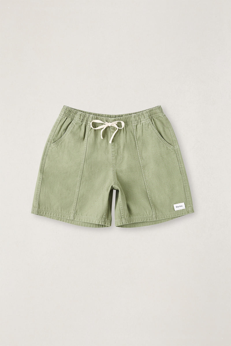 Haight Herringbone Jam Olive