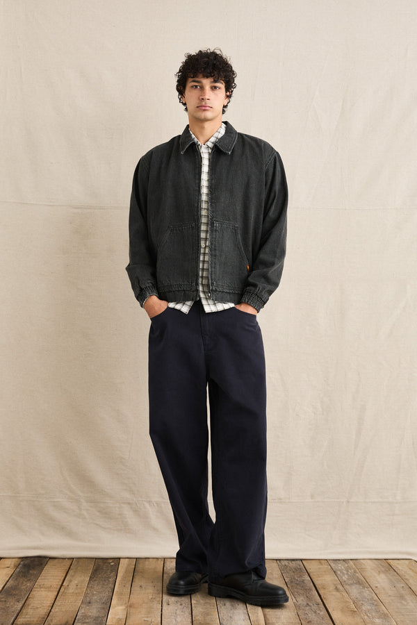 Denim Bomber Jacket