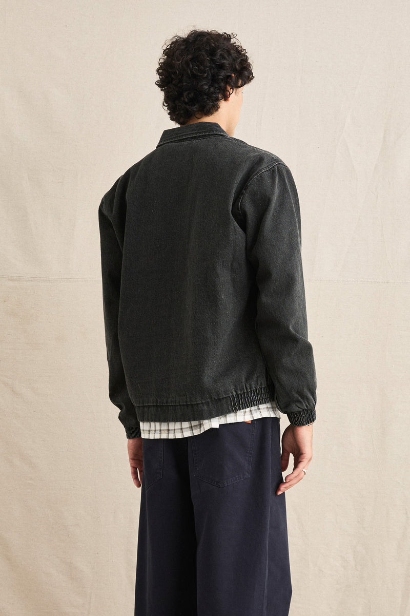 Denim Bomber Jacket