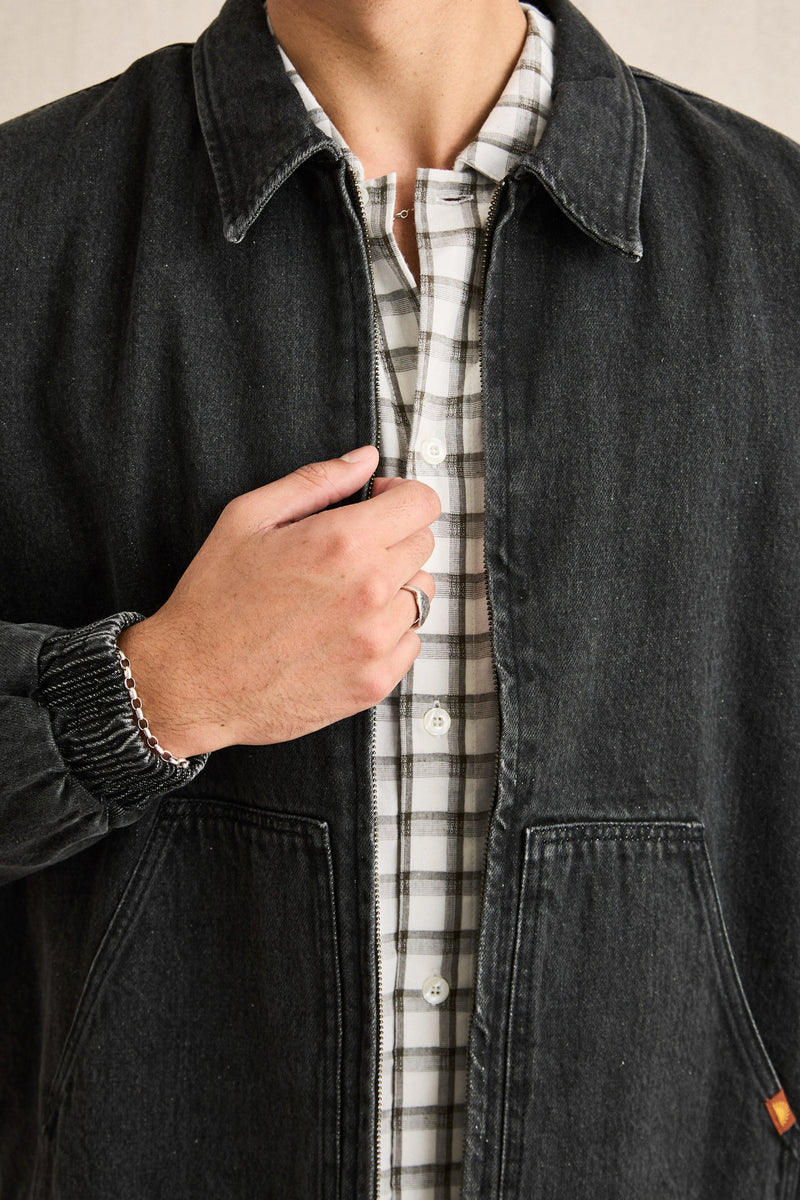 Denim Bomber Jacket