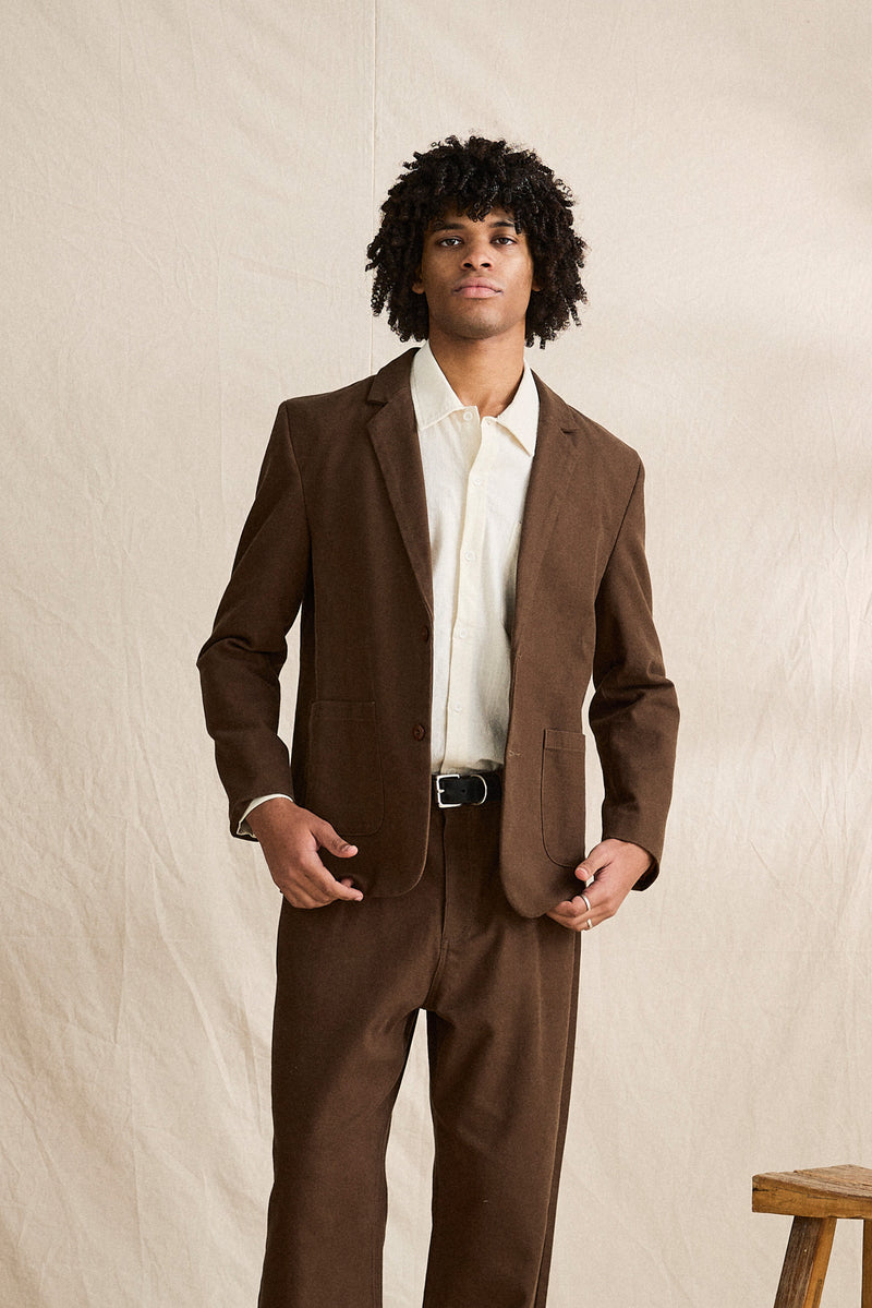Palmer Blazer Burnt Tobacco