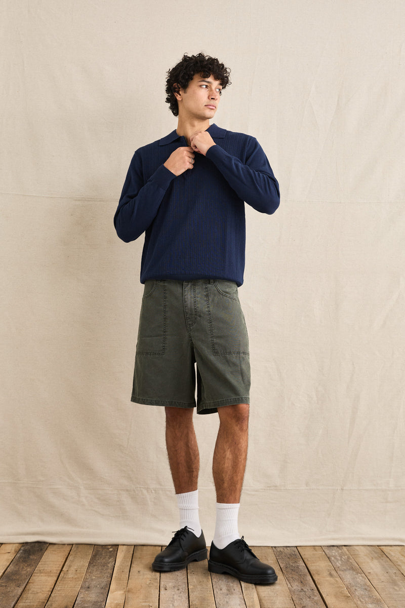 Merge Quarter Zip Knit