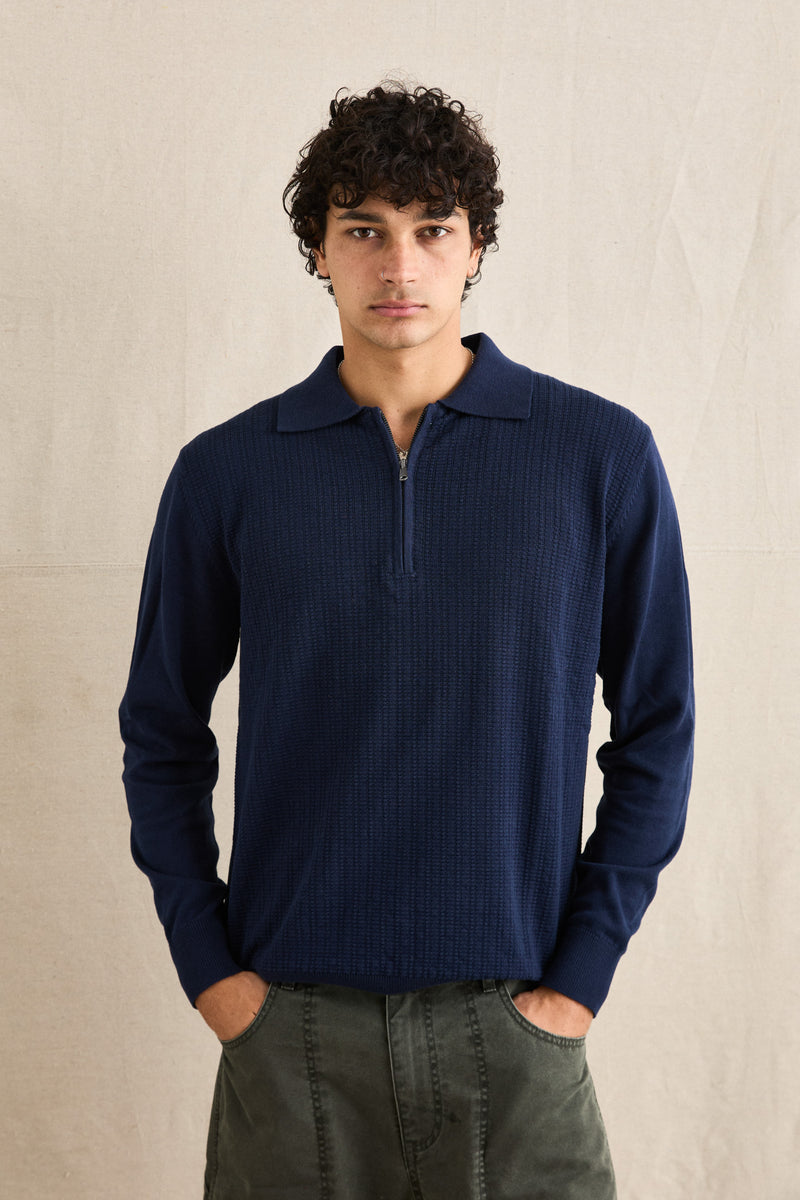 Merge Quarter Zip Knit