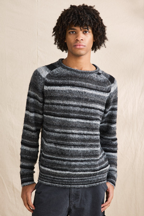 Kapu Knit Black Space Dye
