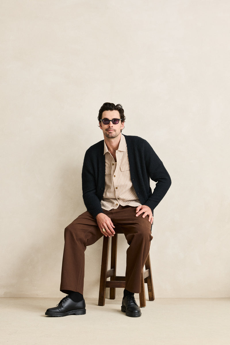 Heritage Bloom Cardigan Midnight